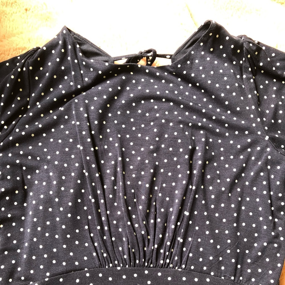 Loft Navy Blue Dress - Picture 5 of 6